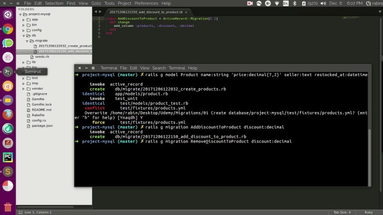 Ruby On Rails Veritabanı Migrasyon